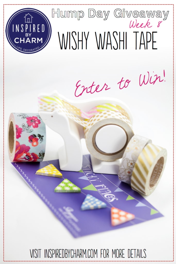 Wishy Washi Tape Hump Day Giveaway via Inspired by Charm