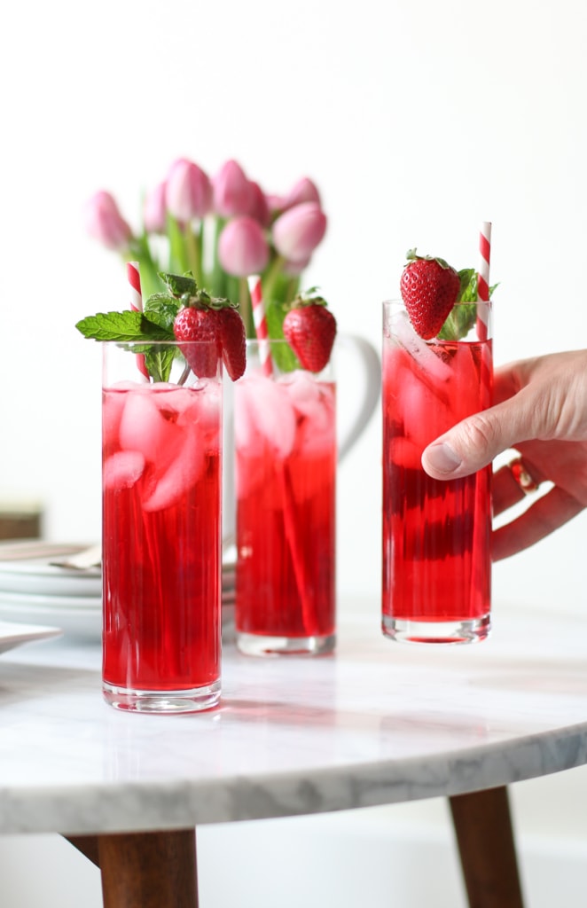 Hibiscus Iced Tea Cooler | Inspired by Charm 